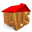 hausbau abstrakt