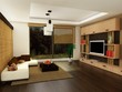 3d render of a modern living