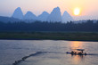 Sunrise on the Li River