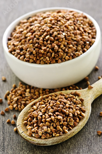Photo: Buckwheat grain Buckwheat grain