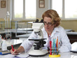 Female researcher