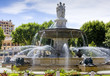 fountain at La Rotonde, Aix-en-Provence, Provence, France fountain at La Rotonde, Aix-en-Provence, Provence, France