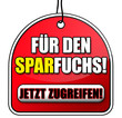 Für den Sparfuchs! Button Für den Sparfuchs! Button