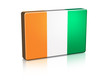 3D Ivory Coast Banner Flag