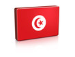 3D Tunisia Banner Flag