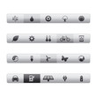 Interface Icons in Gray - Ecology