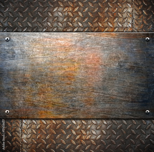 Photo: pattern of metal background pattern of metal background