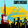 Urban Guitar Background