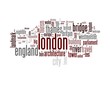 London - Abstract postcard