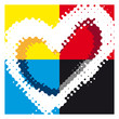 corazon colores corazon colores