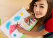 Girl drawing