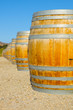 Wine Barrel at a Vinyard Wine Barrel at a Vinyard