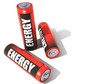 batteries 3d rendering