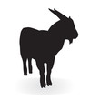 goat vector silhouette goat vector silhouette