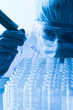 scientist working at the laboratory