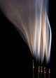 Zen trails of smoke