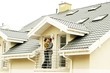 couple on balcony of one-family house