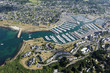 vue aérienne de Port Crouesty, Arzon, Golfe du Morbihan (56) vue aérienne de Port Crouesty, Arzon, Golfe du Morbihan (56)