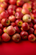 Group of red apples
