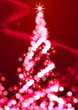 光のクリスマスツリー