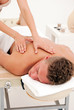 Chilled man in spa