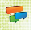 Vector: Vector chat bubble boxes Vector chat bubble boxes