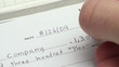 Writing check - HD