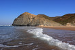 view of the beach coast in Algarve, Portugal