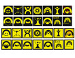 Sign set - symbols