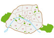 Les arrondissements et parcs de Paris Les arrondissements et parcs de Paris