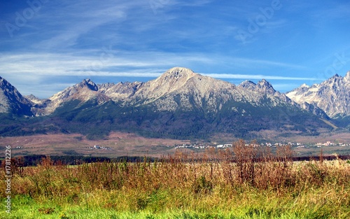 Photo: A view of The Tatra Mountains in summer, Slovakia. A view of The Tatra Mountains in summer, Slovakia.
