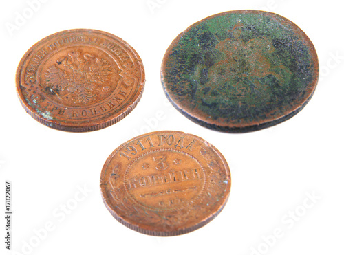 Photo: the old russian coins the old russian coins
