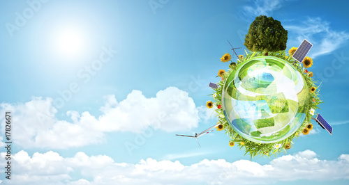 Foto: Clean environment concept banner Clean environment concept banner