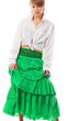 Photo: green skirt green skirt