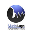 Music Logo template Web 2.0 Music Logo template Web 2.0