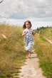 Child in countryside