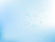 Images : Vector water bubbles