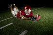 Foto: Wide Receiver Making a Diving Catch Wide Receiver Making a Diving Catch