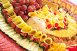 Food display. Close up.