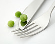 couverts et pois