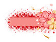 Flowers background with place for your text