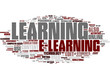 E-learning tag cloud