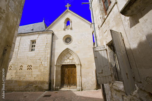 france; charente maritime; saintes : quartier historique