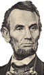 President Lincoln's Portrait on the US Five Dollar Bill