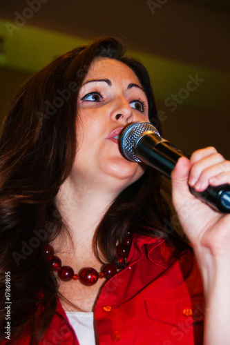 Photo: female praise leader female praise leader