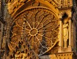 Rosette in Reims Cathedral, France