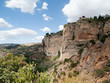 Falaises du village blanc de Ronda Falaises du village blanc de Ronda