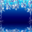 background of star and snow juwel
