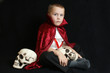 moody vampire and sculls