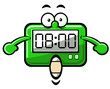 cartoon clock